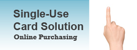 Single-use card solution